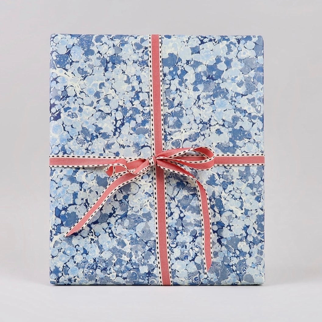 Jemma Lewis Marbled Paper Cornflour Grain