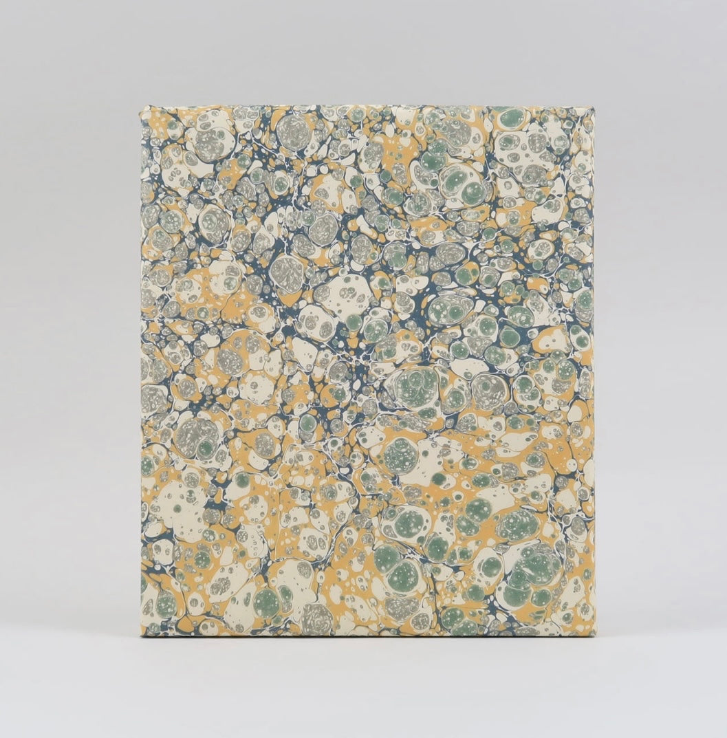 Jemma Lewis Marbled Paper Moss Folly