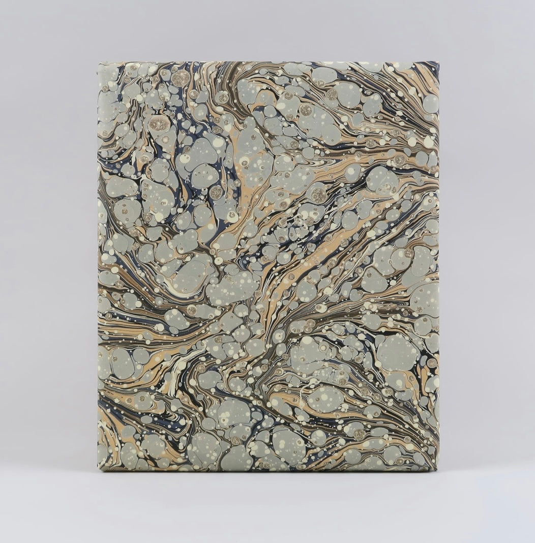 Jemma Lewis Marbled Paper Antique Spot