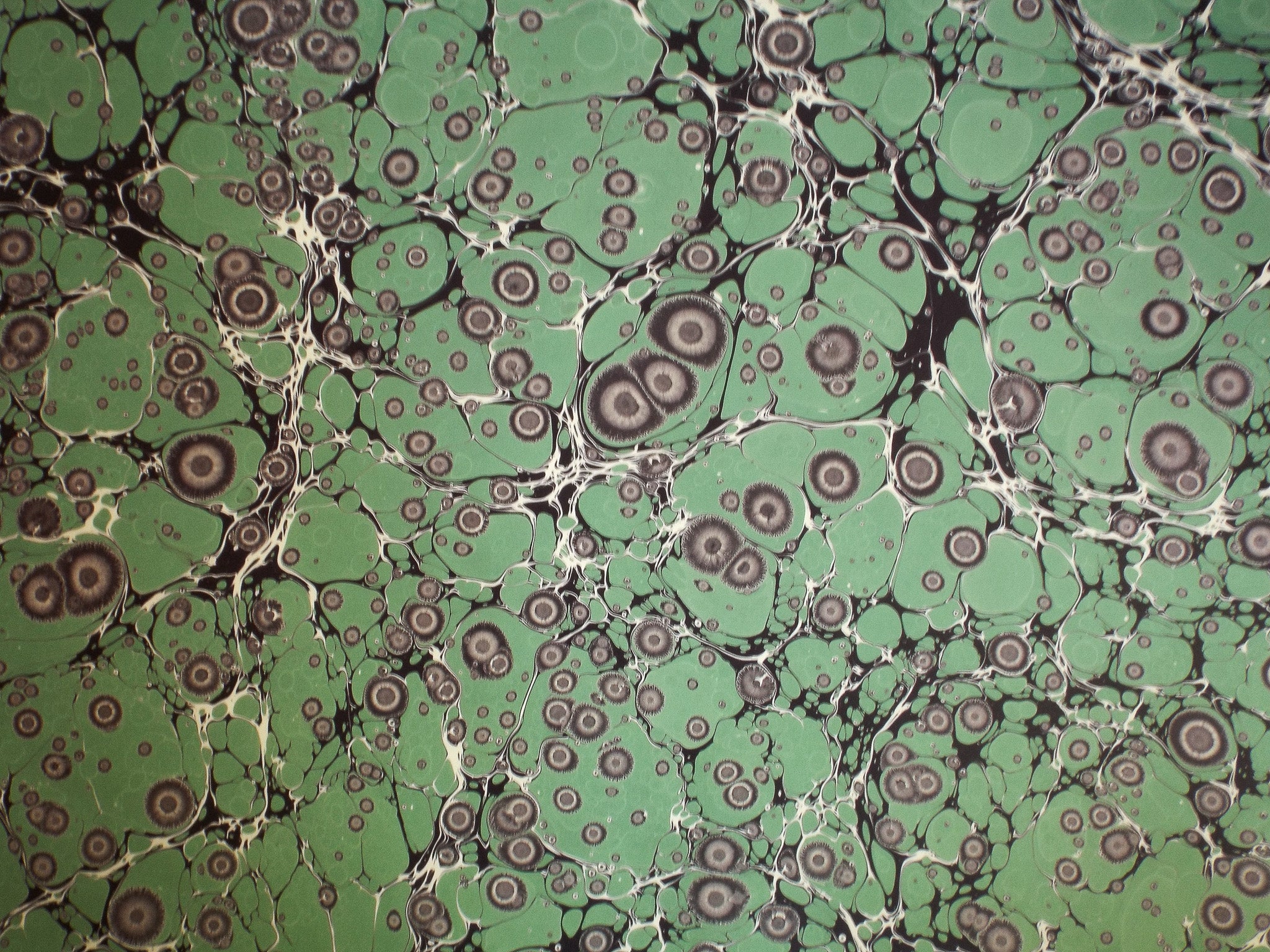 Jemma Marbling Sun Spot printed marbled paper