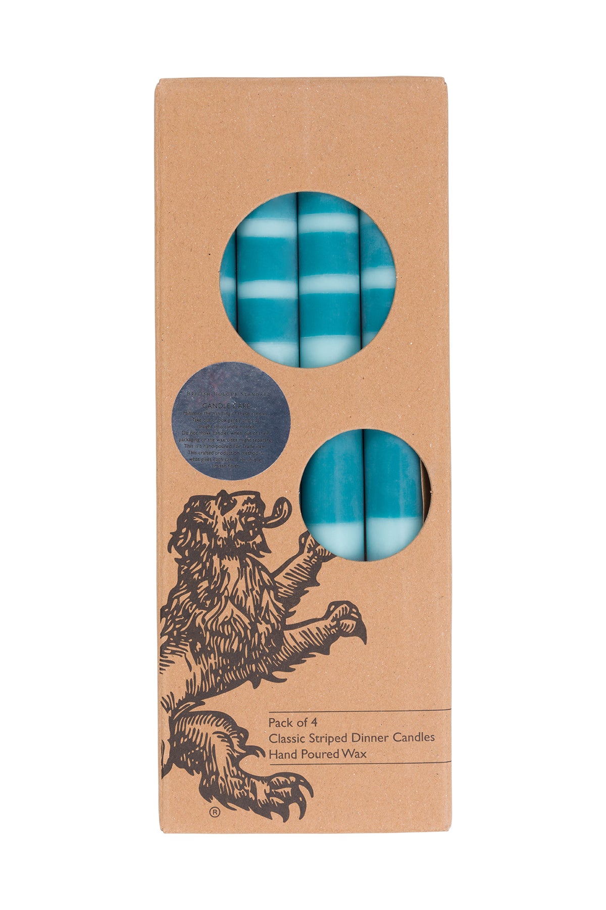 Twiggy tapered candles by British Colour Standard