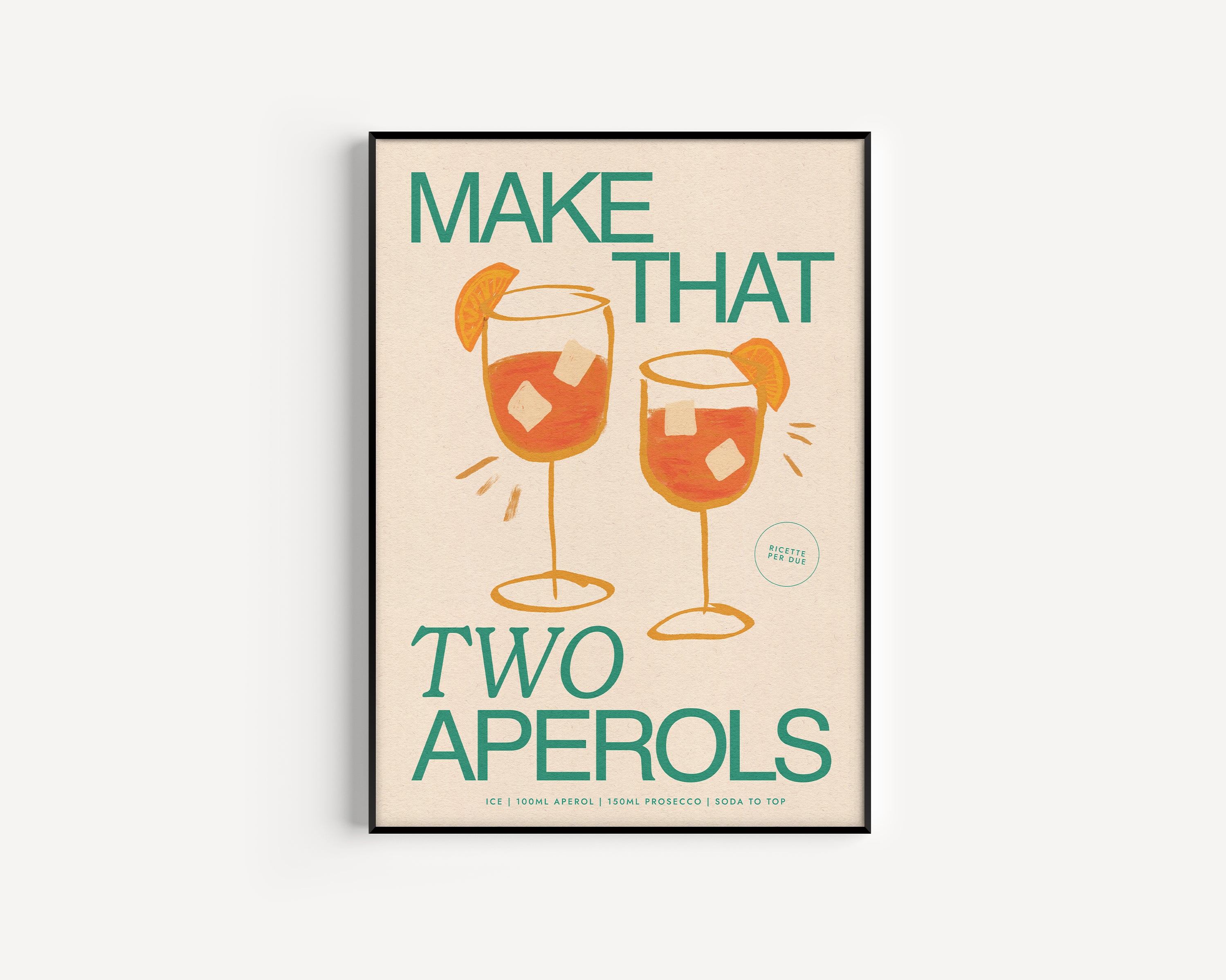 proper good aperol print