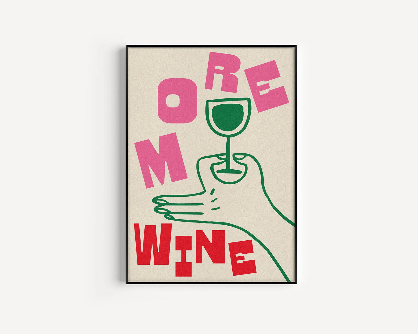 More Wine Print