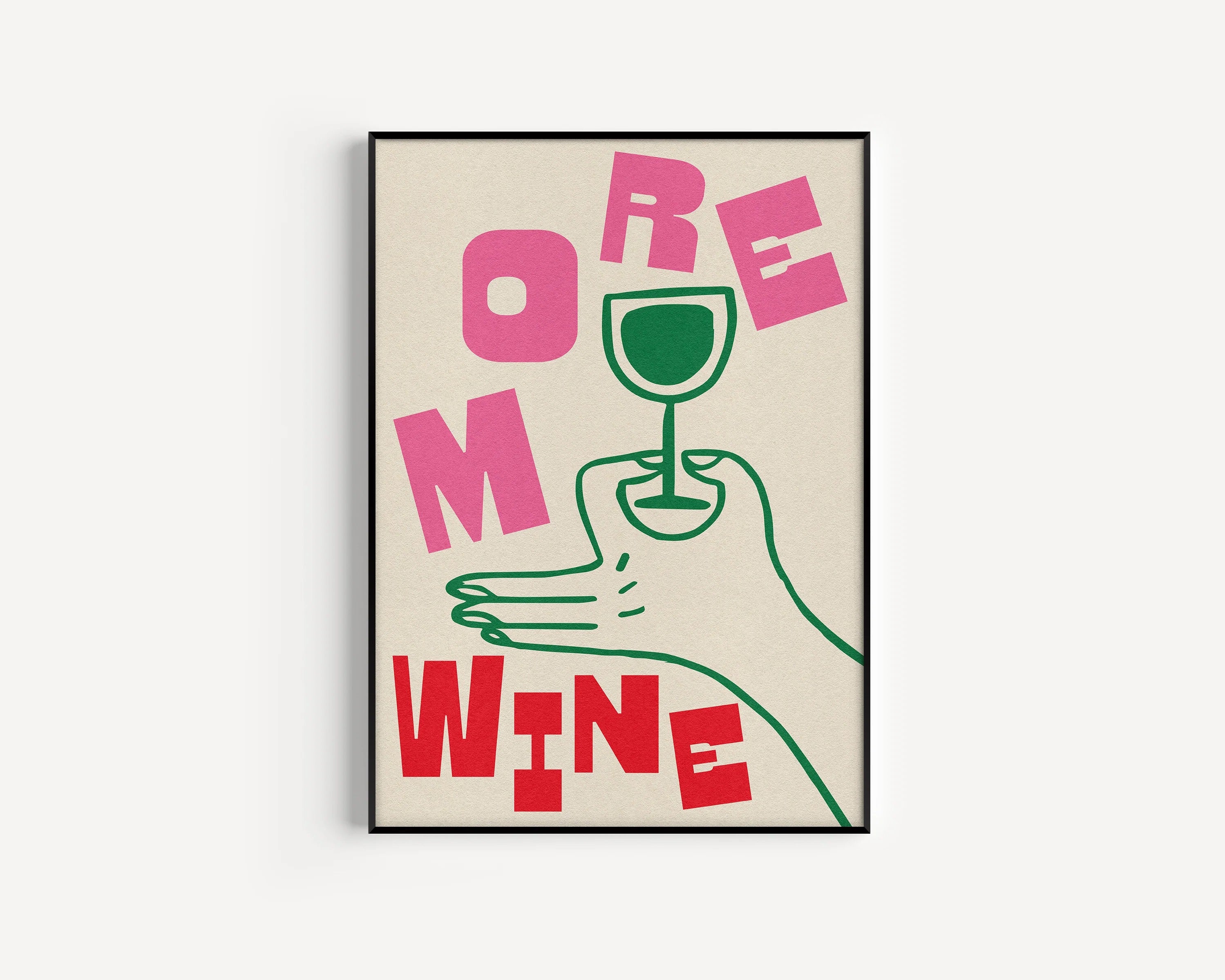 More Wine Print