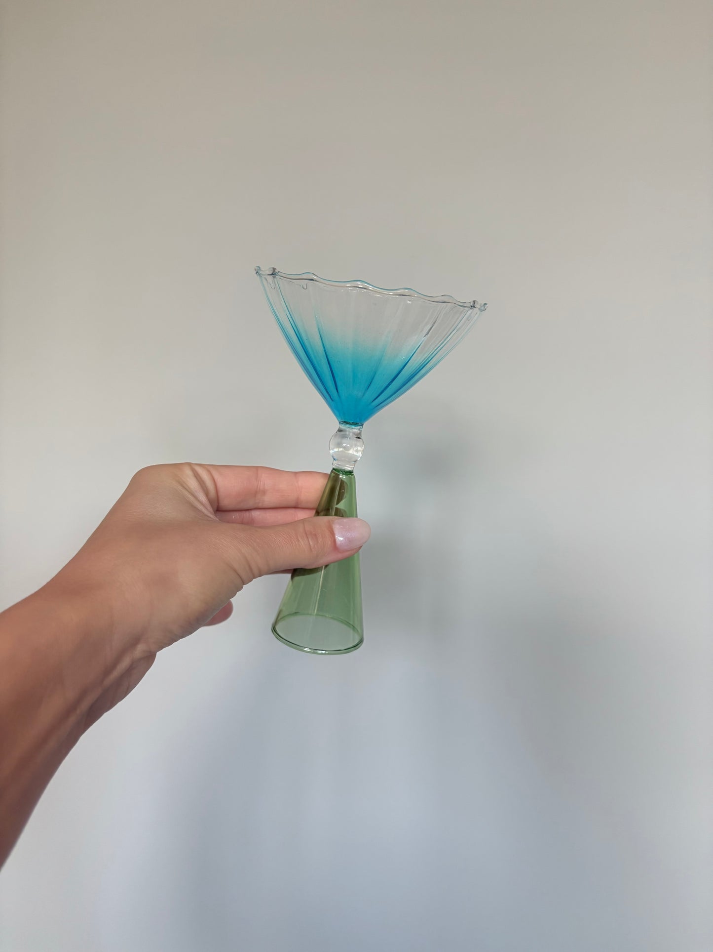 Irregular Wine Glass