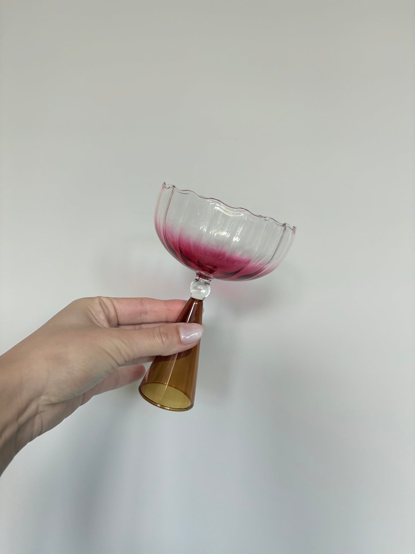 Irregular Wine Glass