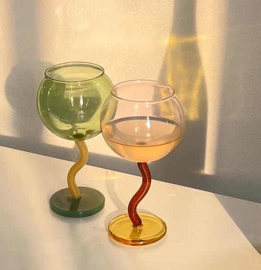 The Bubble Wine Glass