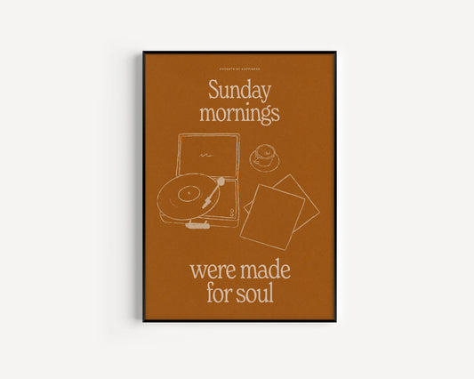 proper good Sunday mornings for soul print